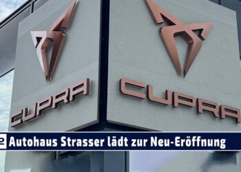 27. Juli 2024: Grosse Eröffnung des neuen Cupra & Seat Schauraum beim Autohaus Strasser