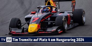 MOTOR TV22: 4. Platz für Tim Tramnitz in der Formel 3 am Hungaroring