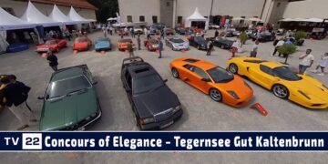 CLASSIC TV22 Live – Die besten Bildern und Oldtimer beim Concours of Elegance Germany Tegernsee
