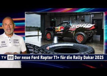 MOTOR TV22: Der neue Rallye Dakar Ford Raptor T1+ für Carlos Sainz Senior und Nani Roma