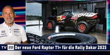 MOTOR TV22: Der neue Rallye Dakar Ford Raptor T1+ für Carlos Sainz Senior und Nani Roma