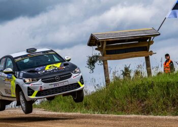 Podestplatz für das ADAC Opel Rally Junior Team in Estland