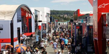 Fahrerlager-Radar vom Sachsenring
