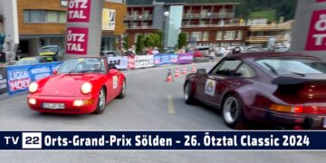 MOTOR TV22: Der Start zum Orts-Grand-Prix in Sölden bei der Ötztal Classic 2024