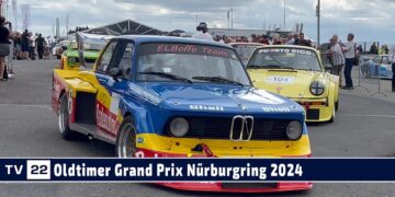 MOTOR TV22: Die ersten Bilder des DRM Revival & Tourenwagen Golden Ära vom Oldtimer Grand Prix 2024