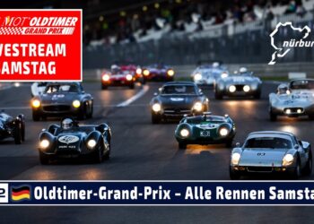 🇩🇪 LIVE Oldtimer-Grand-Prix am Nürburgring – Alle Rennen Samstag 10. August 2024