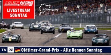 🇩🇪 LIVE Oldtimer-Grand-Prix am Nürburgring – Alle Rennen Sonntag 11. August 2024