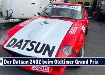 MOTOR TV22: Der seltene Datsun 240Z beim Oldtimer Grand Prix am Nürburgring 2024