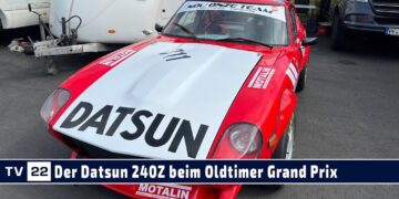 MOTOR TV22: Der seltene Datsun 240Z beim Oldtimer Grand Prix am Nürburgring 2024