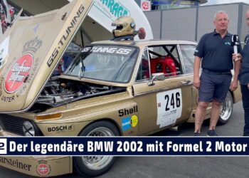 MOTOR TV22: Der BMW 2002 mit Formel 2 Motor von Jörg Obermoser beim Oldtimer Grand Prix 2024