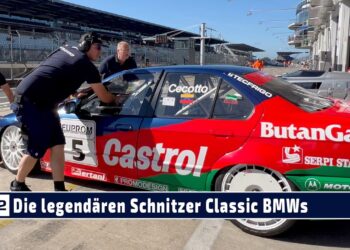 1723904937 maxresdefault MOTOR TV22: Schnitzer Classic BMW 320i E36 STC & BMW E36 STW beim Oldtimer Grand Prix 2024