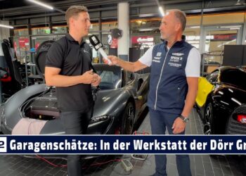 Garagenschätze: Die Dörr Group mit Bugatti, McLaren und dem Home of Speed  in der Motorworld München