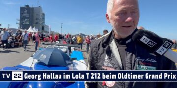 MOTOR TV22: Georg Hallau beim Oldtimer Grand Prix 2024
