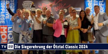 MOTOR TV22: Die Siegerehrung bei der Ötztal Classic 2024