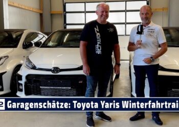 Garagenschätze: Winterfahrtraining und Rallyetraining mit den neuen Toyota Yaris mit Armin Schwarz