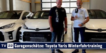 Garagenschätze: Winterfahrtraining und Rallyetraining mit den neuen Toyota Yaris mit Armin Schwarz