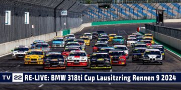 MOTOR TV22: RE-LIVE BMW 318ti Cup Lausitzring Rennen 9 | DMV Goodyear Racing Days