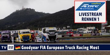 🇩🇪 LIVE Truck Grand Prix Most: R1 Goodyear FIA European Truck Racing Ch’ship vom 31. August 2024