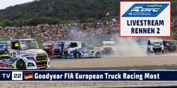 🇩🇪 LIVE Truck Grand Prix Most: R2 Goodyear FIA European Truck Racing Ch’ship vom 31. August 2024
