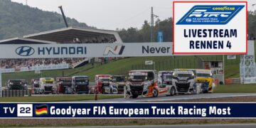 🇩🇪 LIVE Truck Grand Prix Most: R4 Goodyear FIA European Truck Racing Ch’ship vom 1. September 2024