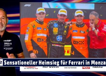 MOTOR TV22: Ferrari-Sensation in Monza! Heimsieg für LeClerk durch Reifenpoker vor Piastri, Norris