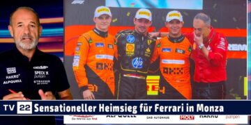 MOTOR TV22: Ferrari-Sensation in Monza! Heimsieg für LeClerk durch Reifenpoker vor Piastri, Norris