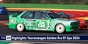MOTOR TV22: Highlights Tourenwagen Golden Ära Rennen 1 in Spa-Francorchamps 2024