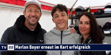 MOTOR TV22: Marlon Bayer erfolgreich beim Kart Rennen in höherer Kategorie