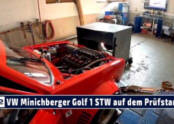Garagenschätze Special: Sound pur VW Minichberger Golf 1 STW auf den Prüfstand