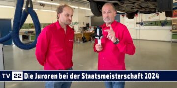 Die Juroren bei der STAATSMEISTERSCHAFT Fahrzeugtechnik Tirol 2024