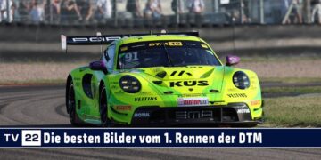 MOTOR TV22: Die besten Bilder der DTM am Sachsenring vom 1. Rennen am Samstag