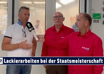 Die Aufgaben im Bereich Lackiererei bei der STAATSMEISTERSCHAFT Fahrzeugtechnik Tirol 2024