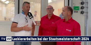Die Aufgaben im Bereich Lackiererei bei der STAATSMEISTERSCHAFT Fahrzeugtechnik Tirol 2024