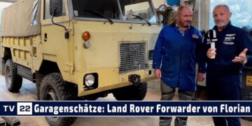 Garagenschätze: Der Land Rover Forwarder von Florian Lagger