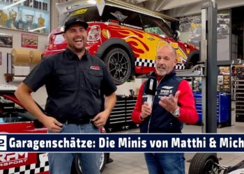 Garagenschätze: Mini Racing mit Matthias und Tochter Michelle im MINI Cooper Cup im HistoCup
