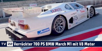 MOTOR TV22: Sensationeller 700 PS BMW March M1 mit CanAm V8 Motor – 1 von nur 3 Rennfahrzeugen