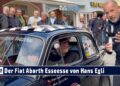 MOTOR TV22: Der Fiat Abart Esseesse von Hans Egli beim Rossfeld Bergrennen 2024