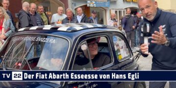 MOTOR TV22: Der Fiat Abart Esseesse von Hans Egli beim Rossfeld Bergrennen 2024