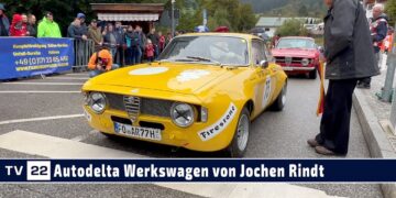 MOTOR TV22: Jochen Rindts Autodelta Werksrennwagen von 1965 beim Rossfeld Bergrennen 2024
