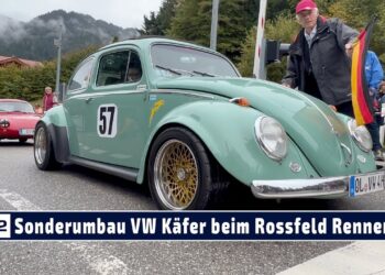 MOTOR TV22: Der VW Käfer 160 PS Sonderumbau perfekt für den Berg beim Rossfeld Bergrennen 2024