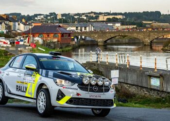 Lachendes und weinendes Auge im ADAC Opel Rally Junior Team