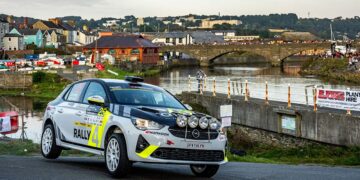 Lachendes und weinendes Auge im ADAC Opel Rally Junior Team