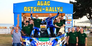 Dennis Rostek gewinnt die ADAC Ostsee-Rallye