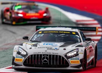Haupt Racing Team holt mit Doppelerfolg den 40. Mercedes-AMG-Sieg im ADAC GT Masters
