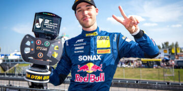 ABT Pilot Kelvin van der Linde weiter an der Tabellenspitze der DTM