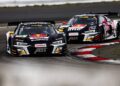 „DTM Kompakt“ auf dem Sachsenring: ABT Pilot Kelvin van der Linde der Gejagte