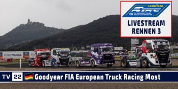 🇩🇪 LIVE Truck Grand Prix Most: R3 Goodyear FIA European Truck Racing Ch’ship vom 1. September 2024