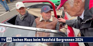 MOTOR TV22: Motorsport Legende Jochen Maas beim Rossfeld Bergrennen 2024