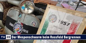 MOTOR TV22 : Der Wespenschwarm vom Vespa-Club „Nido di Vespe“ beim Rossfeld Bergrennen 2024