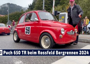 MOTOR TV22: Der Puch 650 TR beim Rossfeld Bergrennen 2024